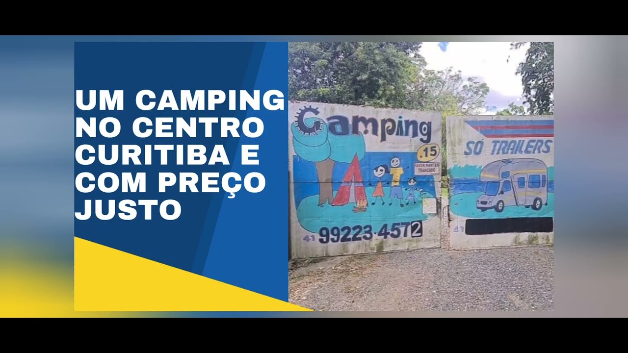 UM CAMPING PROXIMO AO CENTRO DE CURITIBA