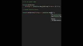 C# tip: Escribe la hora con una sintaxis sintaxis abreviada - DateTime