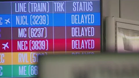 Delays on NJ Transit after service temporarily suspended