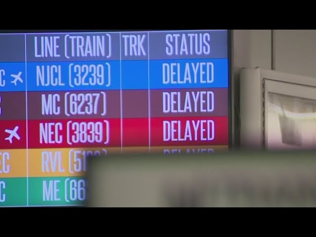 Delays On Nj Transit After Service Temporarily Suspended