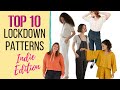 Top 10 Lockdown Indie Sewing Patterns Indie Edition | Comfortable Sewing Patterns