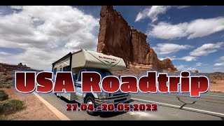 28 Days USA Roadtrip 2023 - Route 66 (California, Utha, Arizona, Nevada) Monument Valley, Gold coast