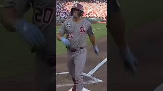 Trey Gambill HOMERUN🤠⚾️💥 #mcws #homerun #boomersooner #sec #itjustmeansmore