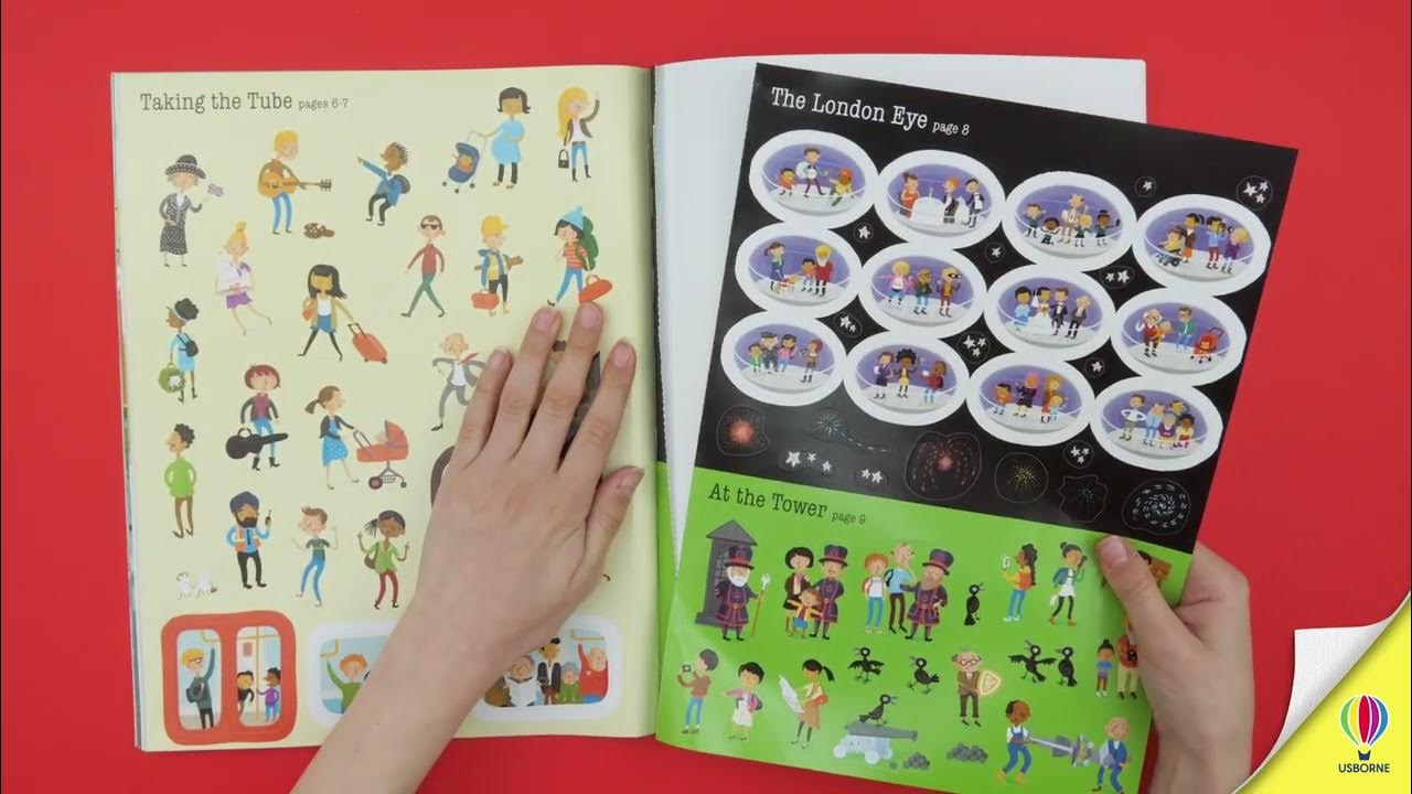 First Sticker Book London YouTube