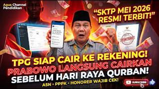 💥 PRABOWO LANGSUNG CAIRKAN TPG SEBELUM IDUL ADHA? SKTP GURU SUDAH RESMI TERBIT!