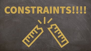 Fusion 360 Constraints | Fusion 360 Tutorial for Beginners