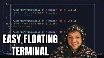 Floating toggle-able terminal in Neovim in 50 lines of Lua