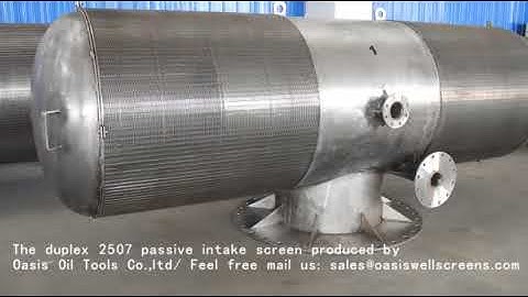 PASSIVE INTAKE SCREEN passive intake screen