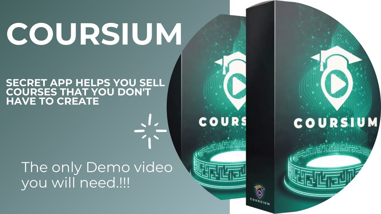 Coursium Demo | The only Demo you will need...!!!! | Coursium Review, Demo and Bonuses