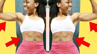EASY ARMS & ABS WORKOUT | Get Rid of Flabby Arms & Belly Fat - Bodyweight Workout for Women -Get Fit