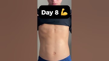 My 10 Day Ab Transformation #shorts #fitness