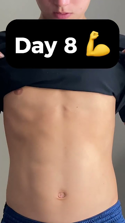 My 10 Day Ab Transformation #shorts #fitness
