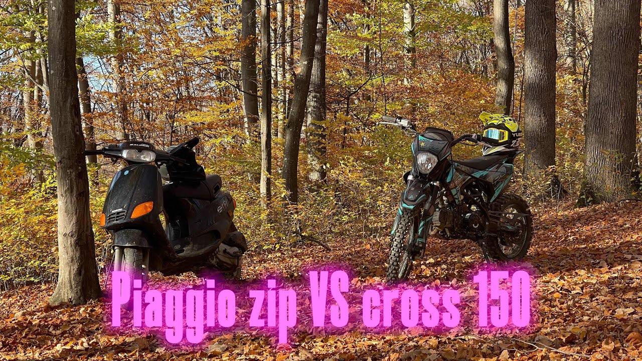 SCUTER 49 VS CROSS 150❗️(curse +offroad) 