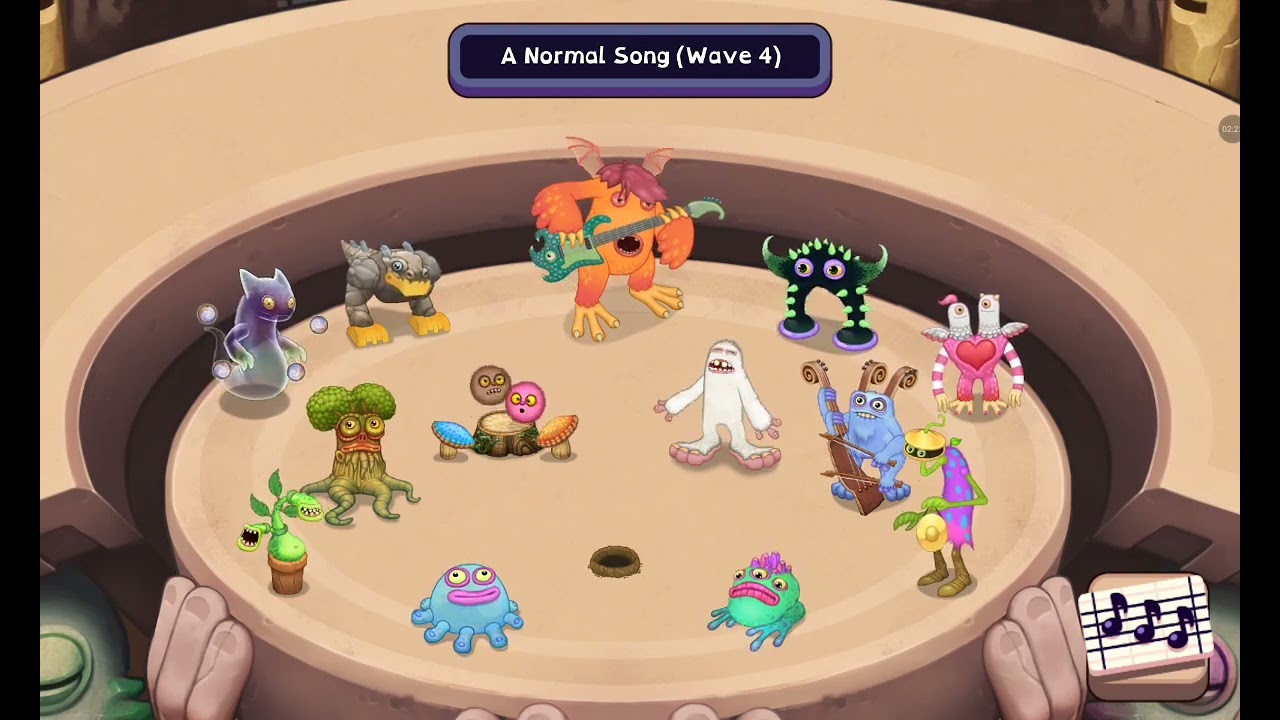 WAVE 4: (Finale) A NORMAL SONG!