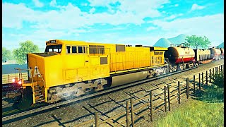 Oil Tanker Train Simulator 2020: Pro Transporter - Connect Engine In Romania screenshot 5