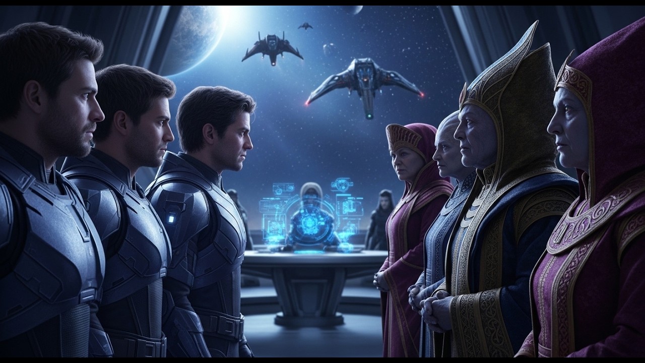 Alien Arbitress Trapped by Sword — Human Shows True Strength. |Sci-Fi | HFY