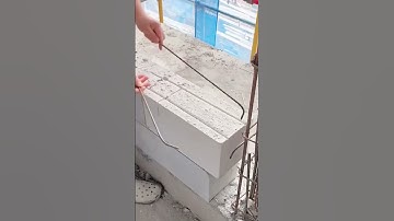 Embedding process of steel bars in wall structural columns