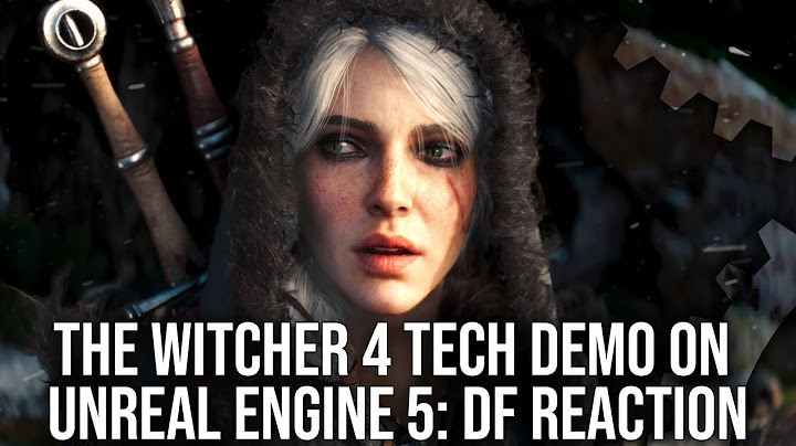 The Witcher 4 Unreal Engine 5 Tech Demo: Digital Foundry Reaction!