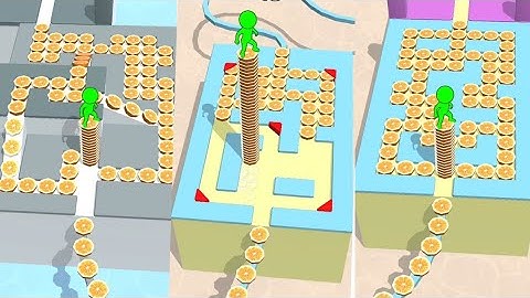 Stacky Dash Game | Level 92-93 | Satisfying Gameplay Walk-through #games #gaming #game #stackydash