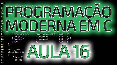 Programação moderna em C - Aula 16 - Macros