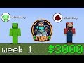 Winning $3000 In Minecraft Saturdays w/ SethBling (Highlights)