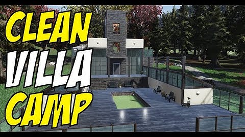 Clean Modern Villa - Fallout 76 CAMP Tour