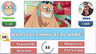 One Piece Quiz - Hard and fast! If you're really a fan, KNOW EVERY QUESTION! screenshot 2