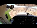 Landing at pinal airpark marana with views of air canadas 737 max jets in storage