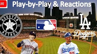 #mlb #dodgers #astros --- the los angeles dodgers and houston astros
play each other in a rematch of 2017 world series, for 1st time since
t...