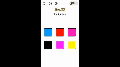 BRAIN OUT LEVEL 60 find green