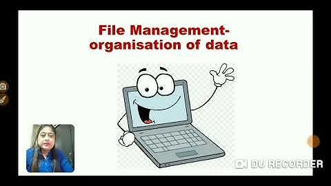 File management-organisation of data, ICSE, computer, class VI, by Mrs.Sneha Anand