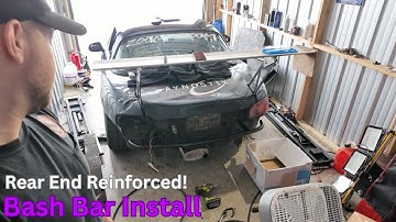 Miata Rear Bash Bar + DIY Digital Dash Mount Upgrade!