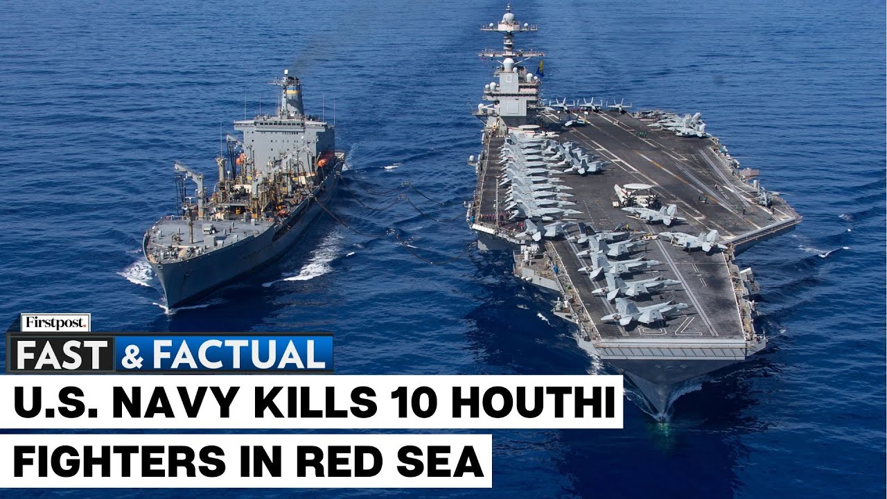 Yemen’s Houthi Rebels say 10 Fighters Killed in Skirmishes with US Navy in Red Sea