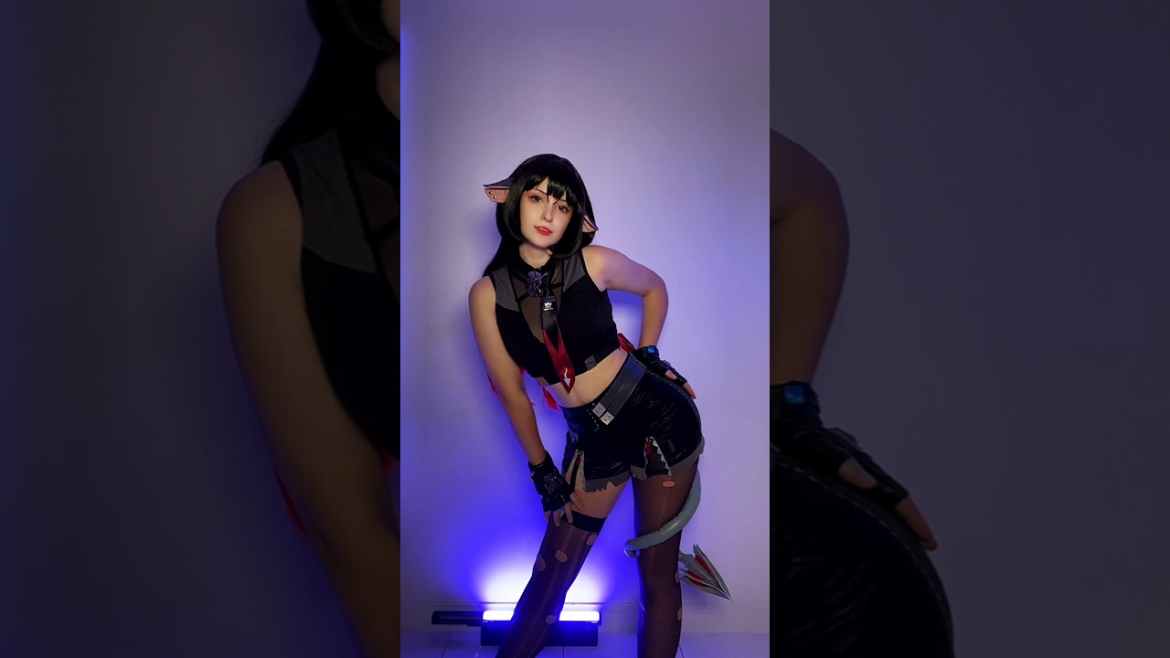 🖤🖤🖤 #cosplay #zenlesszonezero #janedoe