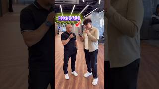 Roberto Carlos best footballer opinion #viral #trending #football #sports #ronaldo #messi #shorts