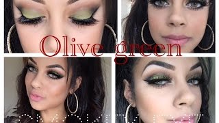 FALL MAKEUP TUTORIAL 2015 (MATTE olive green smokey eye)