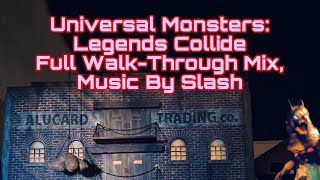 Universal Monsters Legends Collide Full Walk-Through Mix, Music By Slash Hollywood, 2022