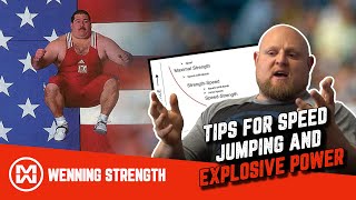 Tips for Speed - Jumping and Explosive Power!!