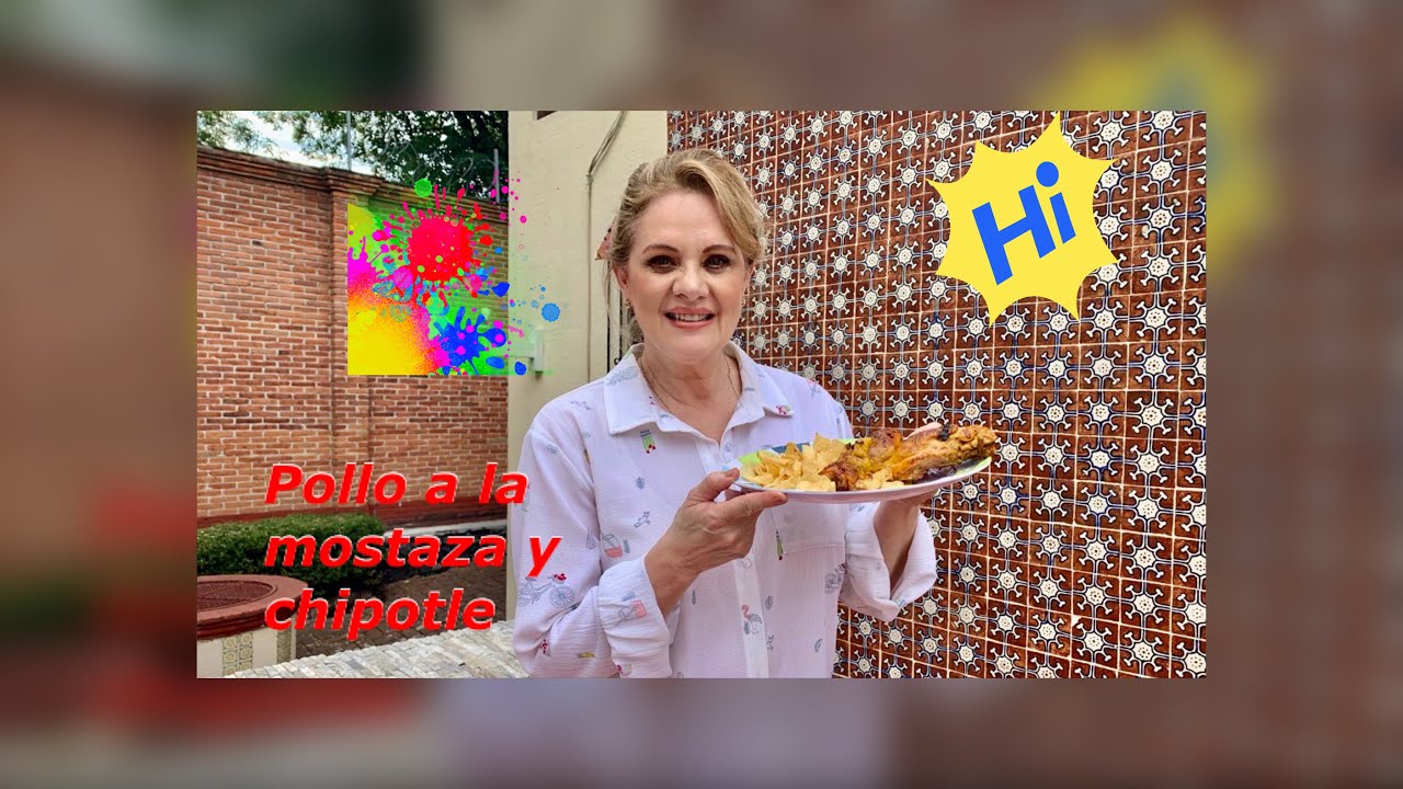 Pollo a la mostaza y chipotle