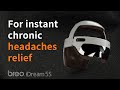 Breo idream5s head massager relieve chronic headaches and migraines to reduce stress