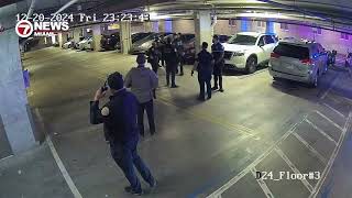 Surveillance video captures fatal 2024 stabbing in Miami parking garage by victim’s girlfriend