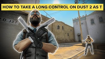 How to Take A Long Control on Dust 2 as T - Lesson by CS2 Coach v1dma