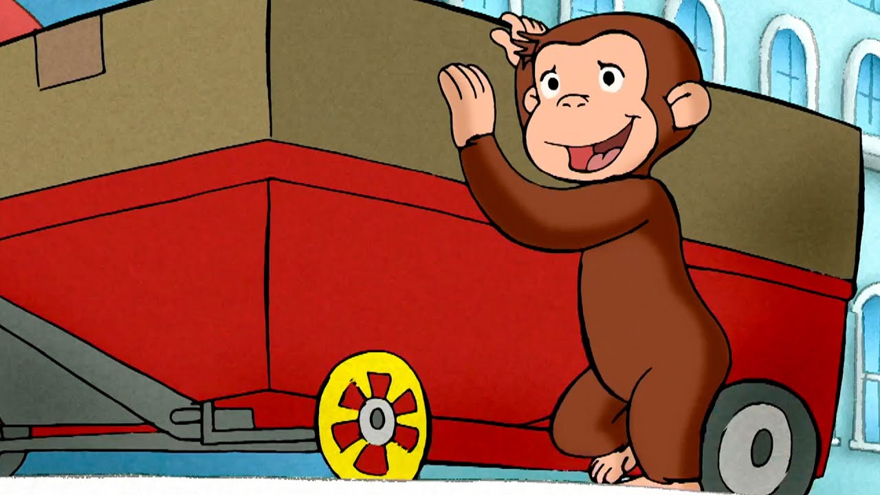 ワゴンを修理しよう！ 🐵 おさるのジョージ - YouTube