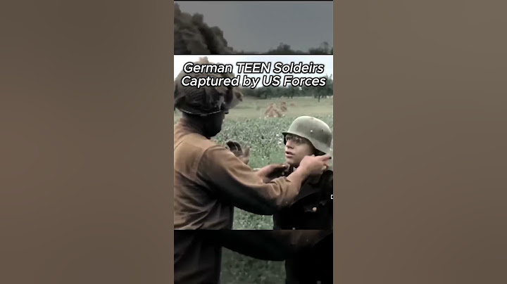 German CHILD Soldiers Captured WW2
