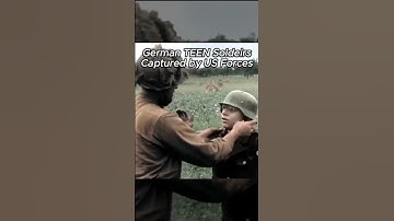 German CHILD Soldiers Captured WW2