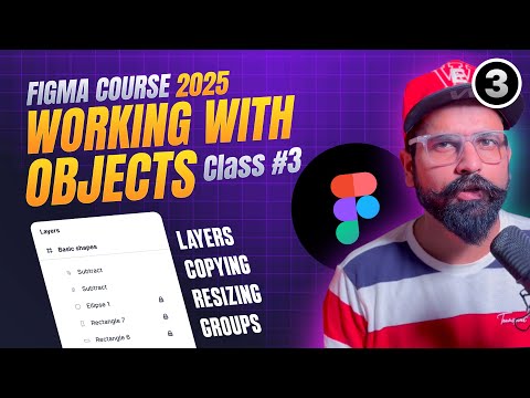 MASTER with layers, groups, and objects figma tutorials for beginners 2025 by graphics guruji