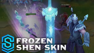 Frozen Shen (2016 Update) Skin Spotlight - Pre-Release - League of Legends