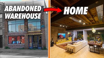 4-year START-TO-FINISH Renovation of Abandoned Warehouse in Chicago