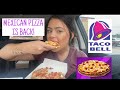 Trying Taco Bell’s NEW MEXICAN PIZZA! It’s back!!