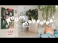 an aesthetic room makeover 🌱🕊🧃